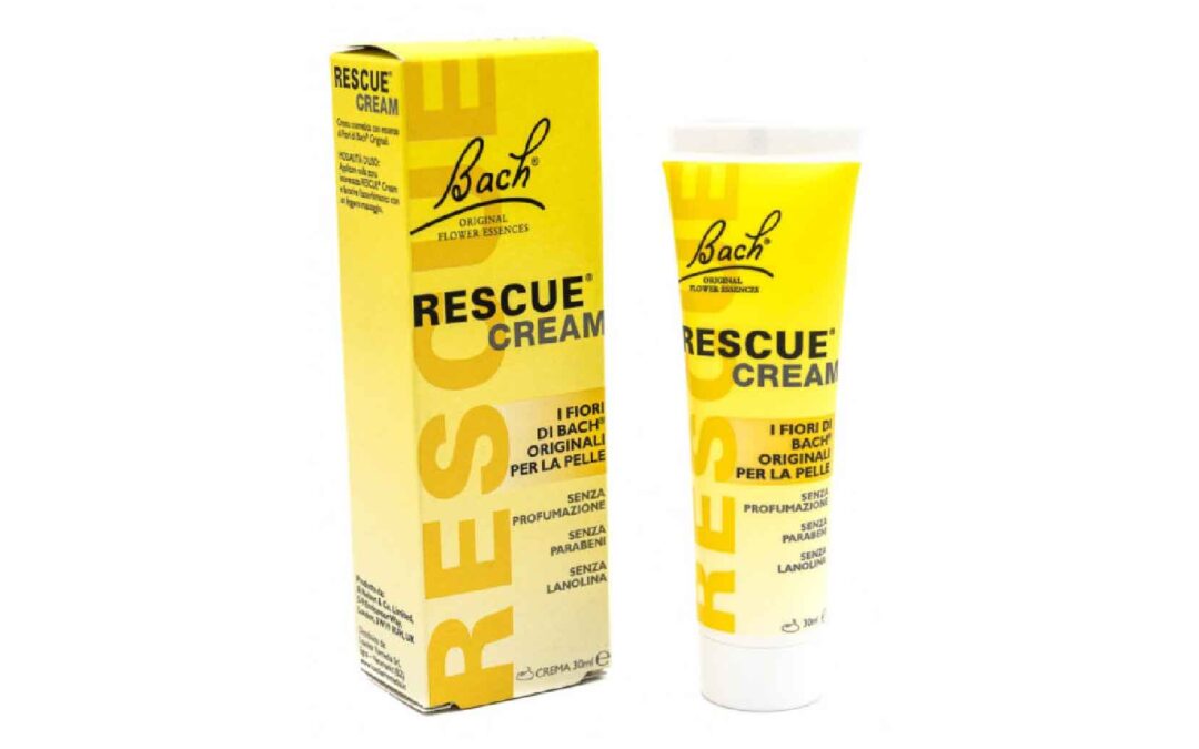 RESCUE CREAM: LA PORTENTOSA CREMA CON I FIORI DI BACH