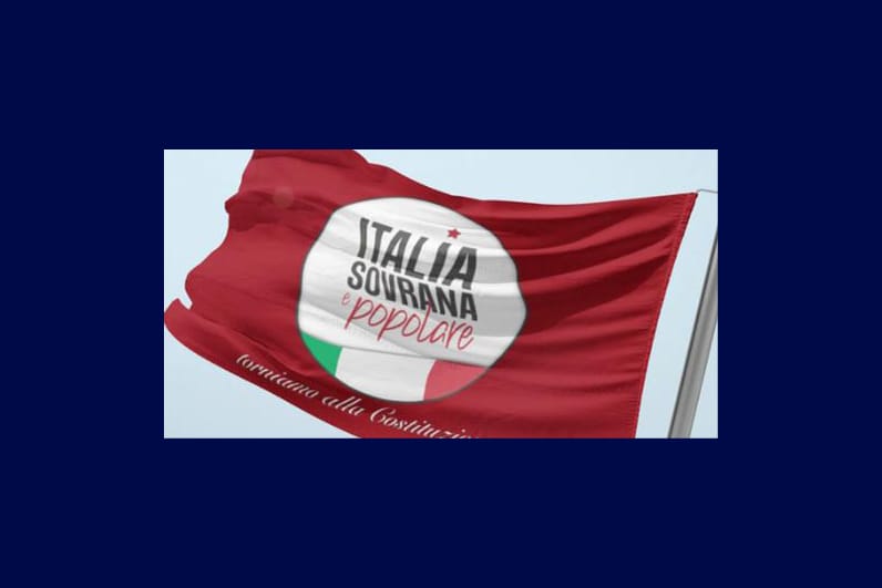 Bandiera Italia Sovrana